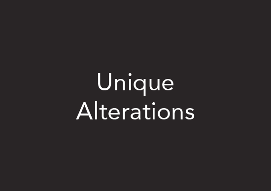 Unique Alterations