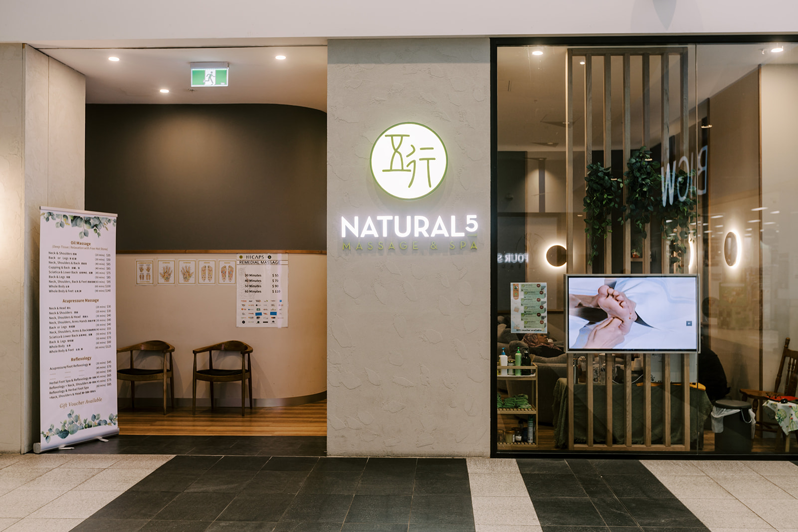 Natural 5 Massage & Spa